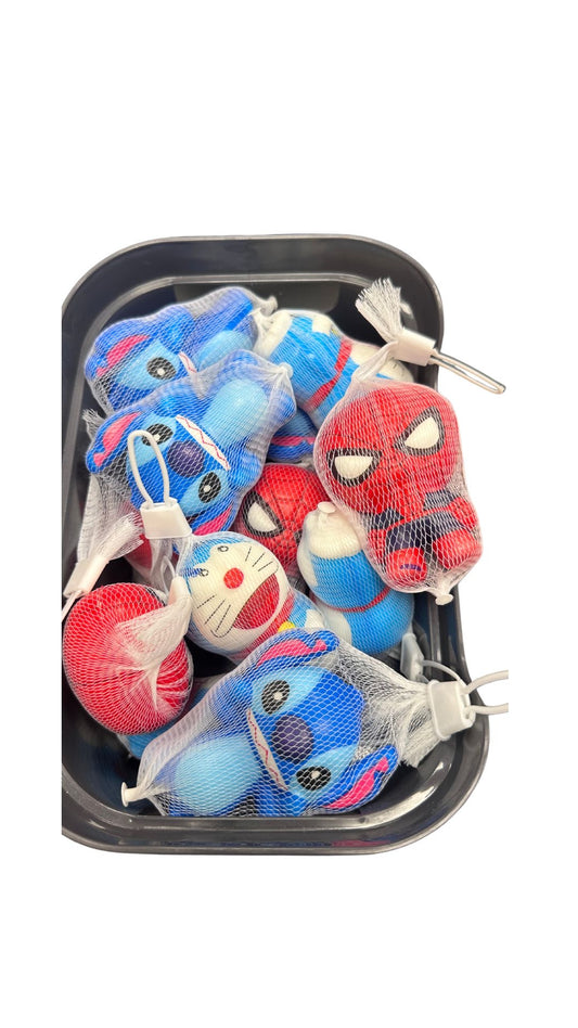 סקוושי ספוג דמויות מעורבות